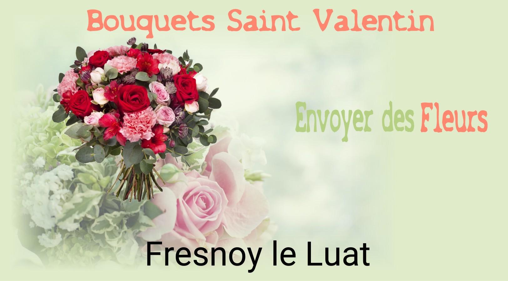 Roses de Saint-Valentin livrées à Fresnoy-le-Luat